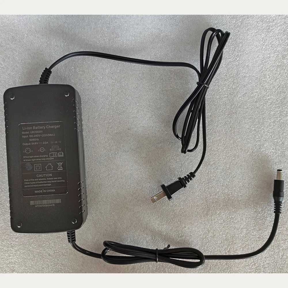 Ebike Charger for 36V 48V Battery DC plug