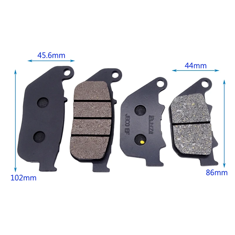 1 Sets Motorcycle Front Rear Brake Disks Pads For Harley XL50 XL883 XL883C XL883L XL1200C XL1200L XL1200N XL1200X Sportster