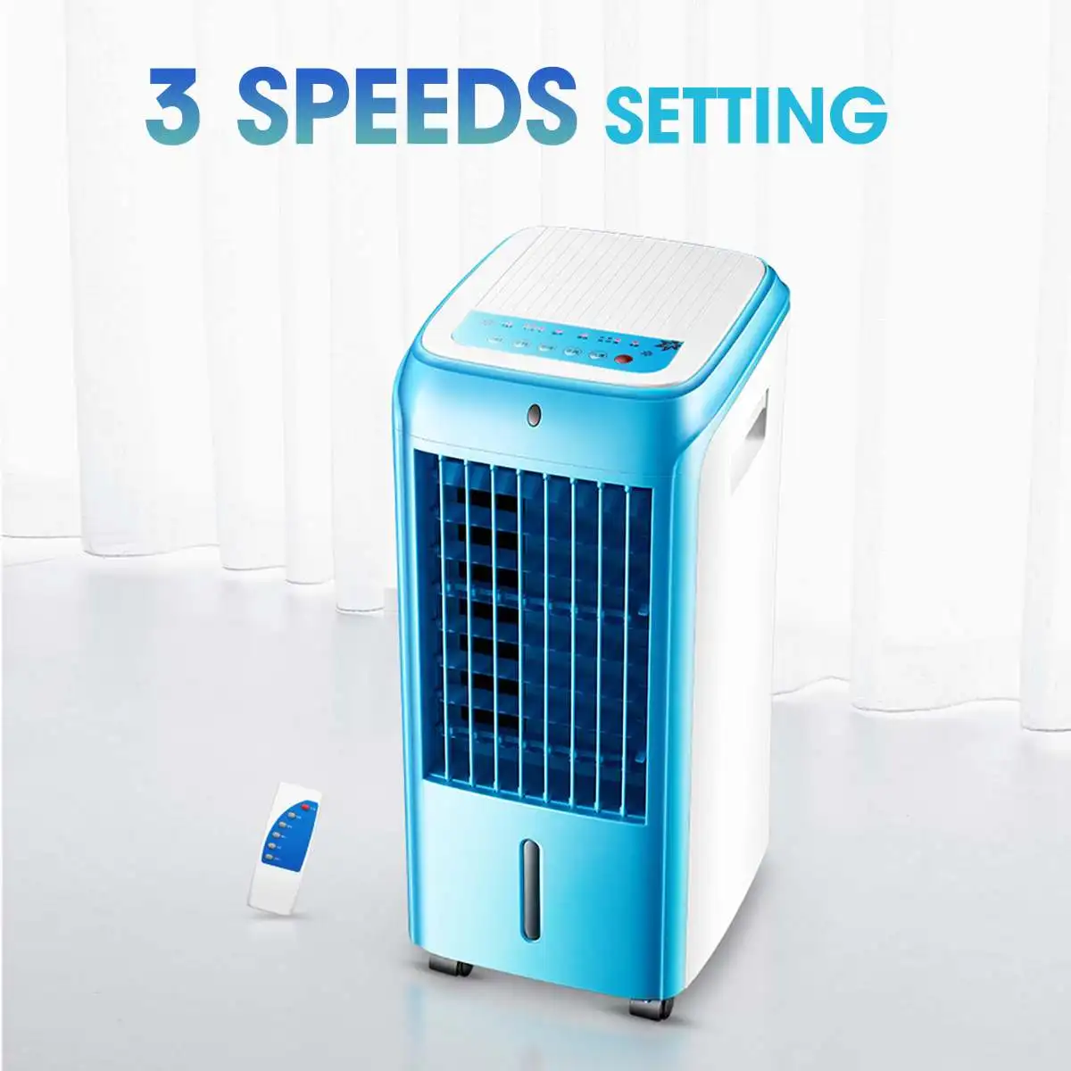 Imagem -04 - Condicionador de ar Portátil ar Condicionado 65w 220v Natural Vento Ventilador Refrigeração ar do Agregado Familiar para Sala Estar Nova Chegada2023