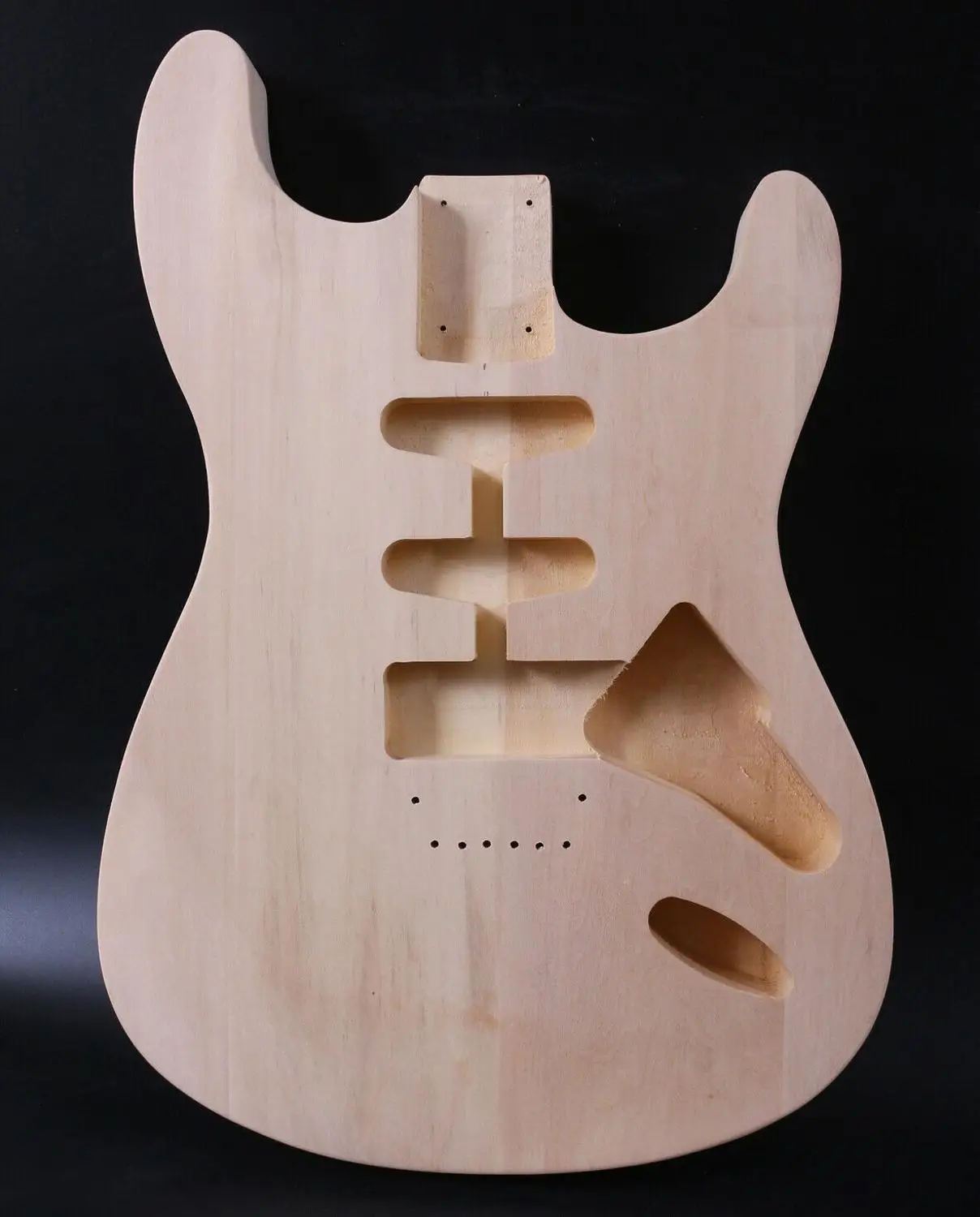 

Unfinished SSH Electric Guitar Body Basswood Handmade Guitar Project also have SSS HSH HH