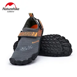 Naturehike Outdoor Rubber Soled Non-slip Wading Women/Men Shoes Summer Quick-Dry Beach Water Shoes Swim Surf Snorkeling Slippers