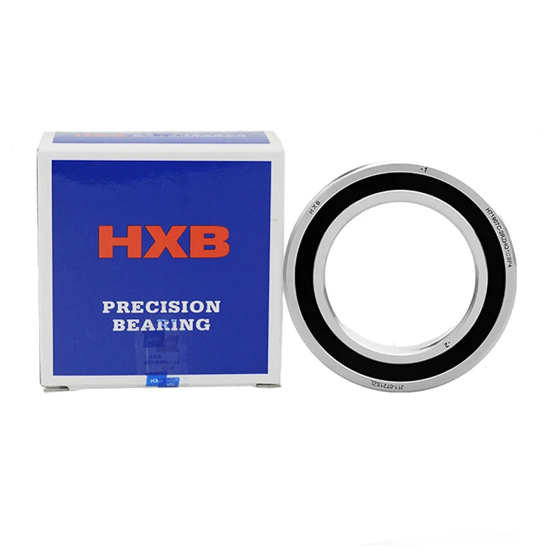 

HX Ceramic ball bearings 2pcs 7003 7004 7005 7006 7007 7008 P4 High Precision Angle contact ball bearing P4 spindle bearing