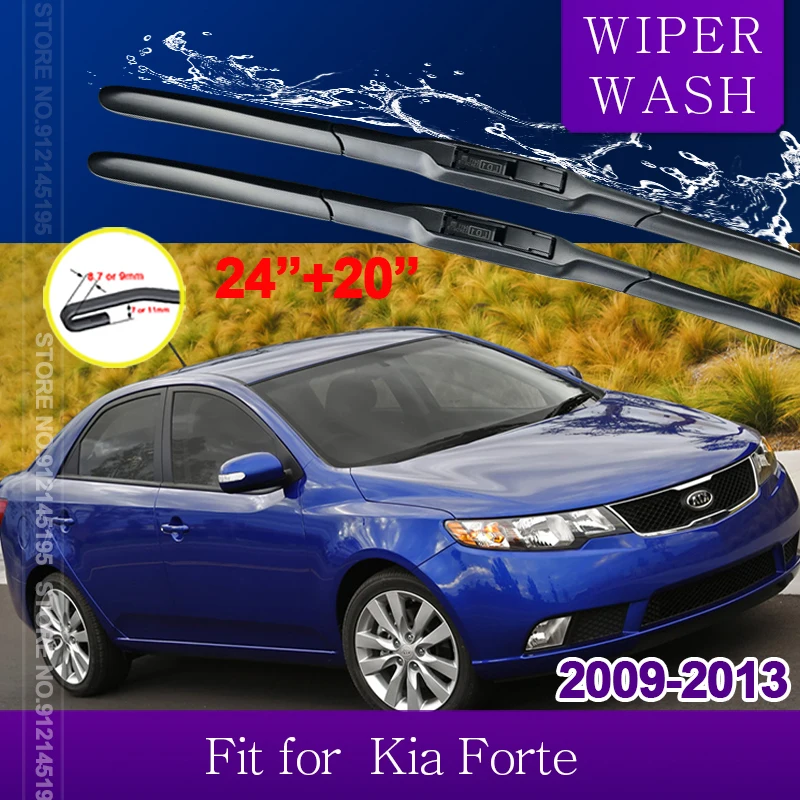 

Car Wiper for Kia Forte 2009~2013 Cerato K3 Koup 2010 2011 2012 Front Windscreen Windshield Wipers Blades Car Accessories