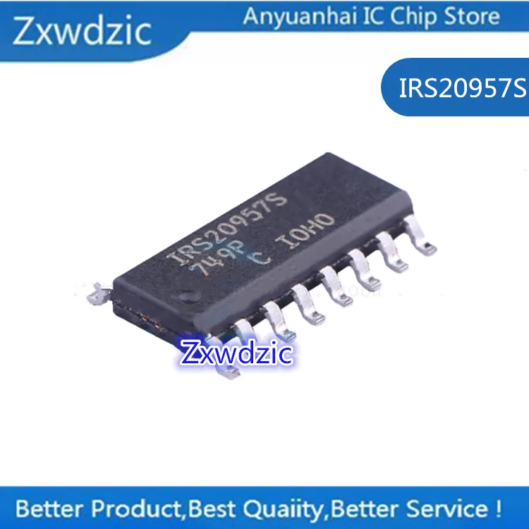 10pcs 100% New Imported Original   IRS20957S IRS20957STRPBF SOP-16 digital audio driver chip