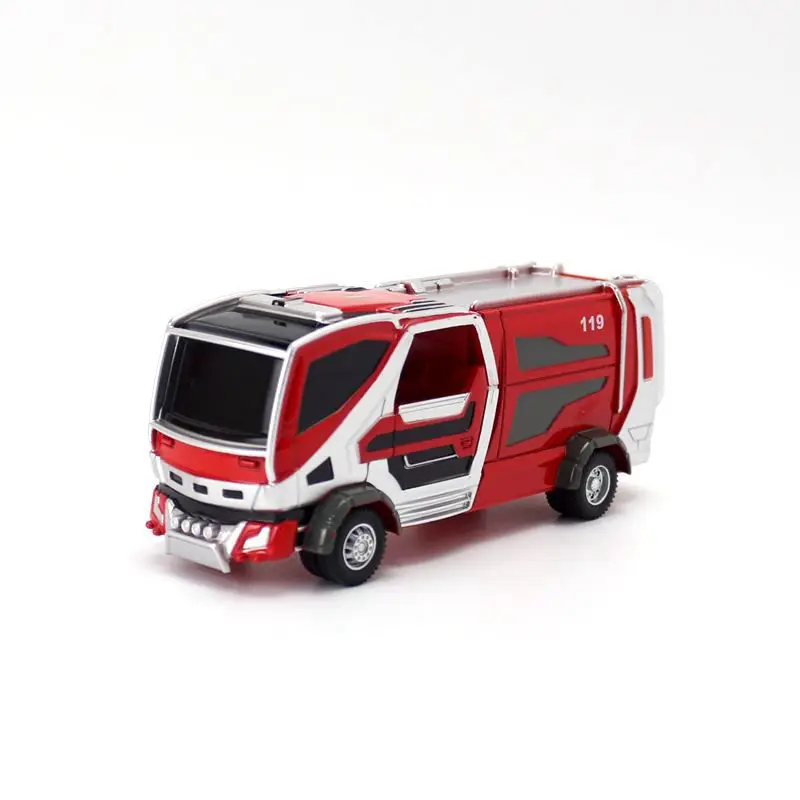 Camion de pompiers échelle en alliage 1:50, camion-citerne d'eau jouets, cadeaux d'emballage d'origine de haute qualité, livraison gratuite