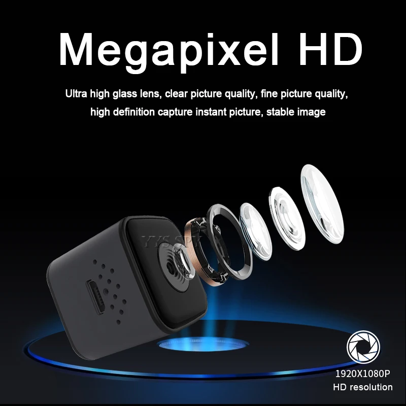 Mini videocámaras a prueba de agua, cámara inteligente de acción, 1080P, compatible con tarjeta SD oculta, visión nocturna, cuerpo, Micro cámara de vídeo