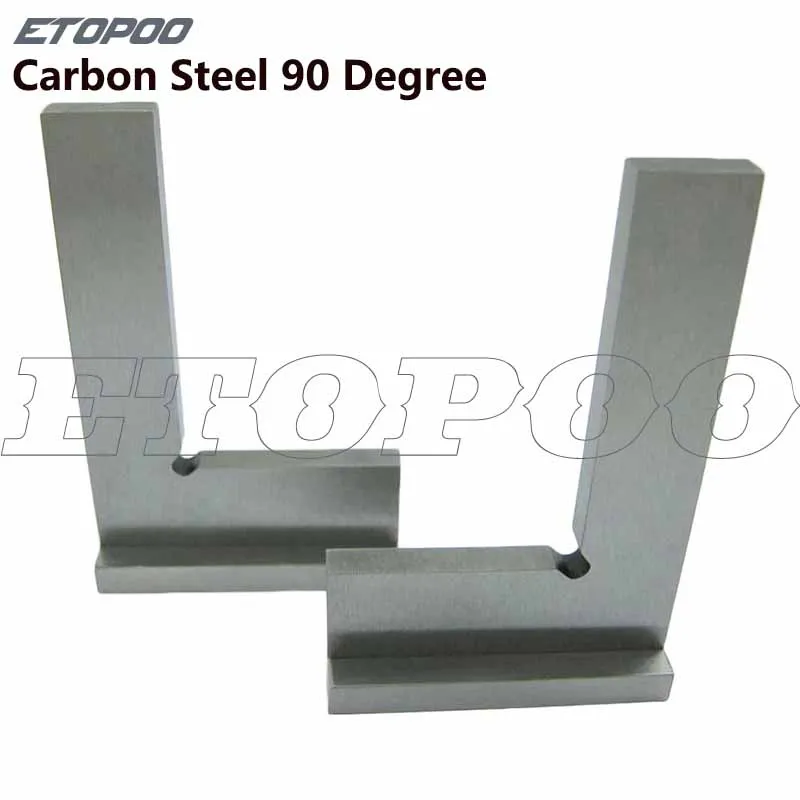 1Pcs Grade Hardened High Carbon Steel 90 Degree Flat Edge Square With Wide Base 90 Degree Industrial Wide Base Sqaure 3 Size