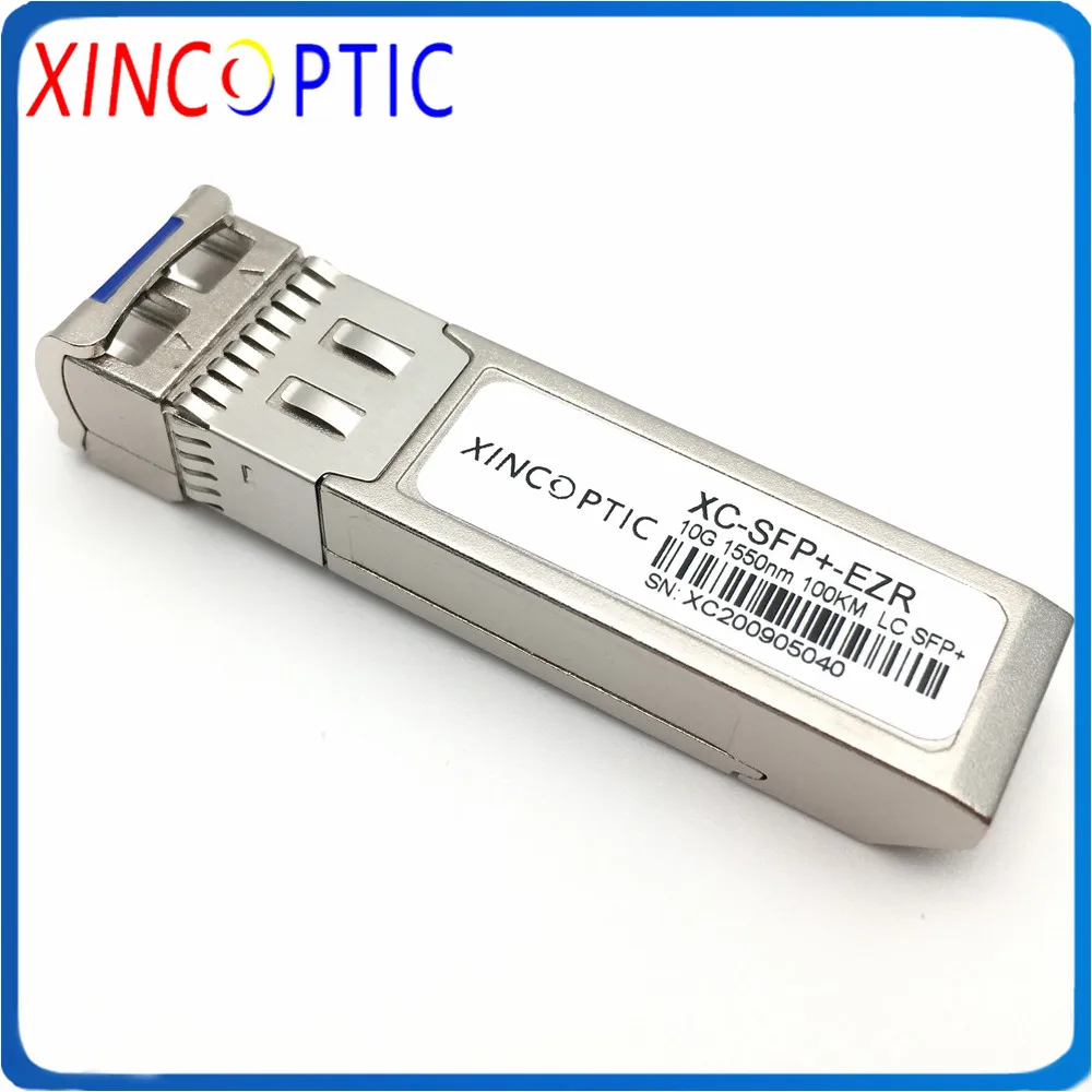 10G 1550nm 100KM LC SFP Module, Duplex Fiber Transceiver SFP-10G-ZR with DOM