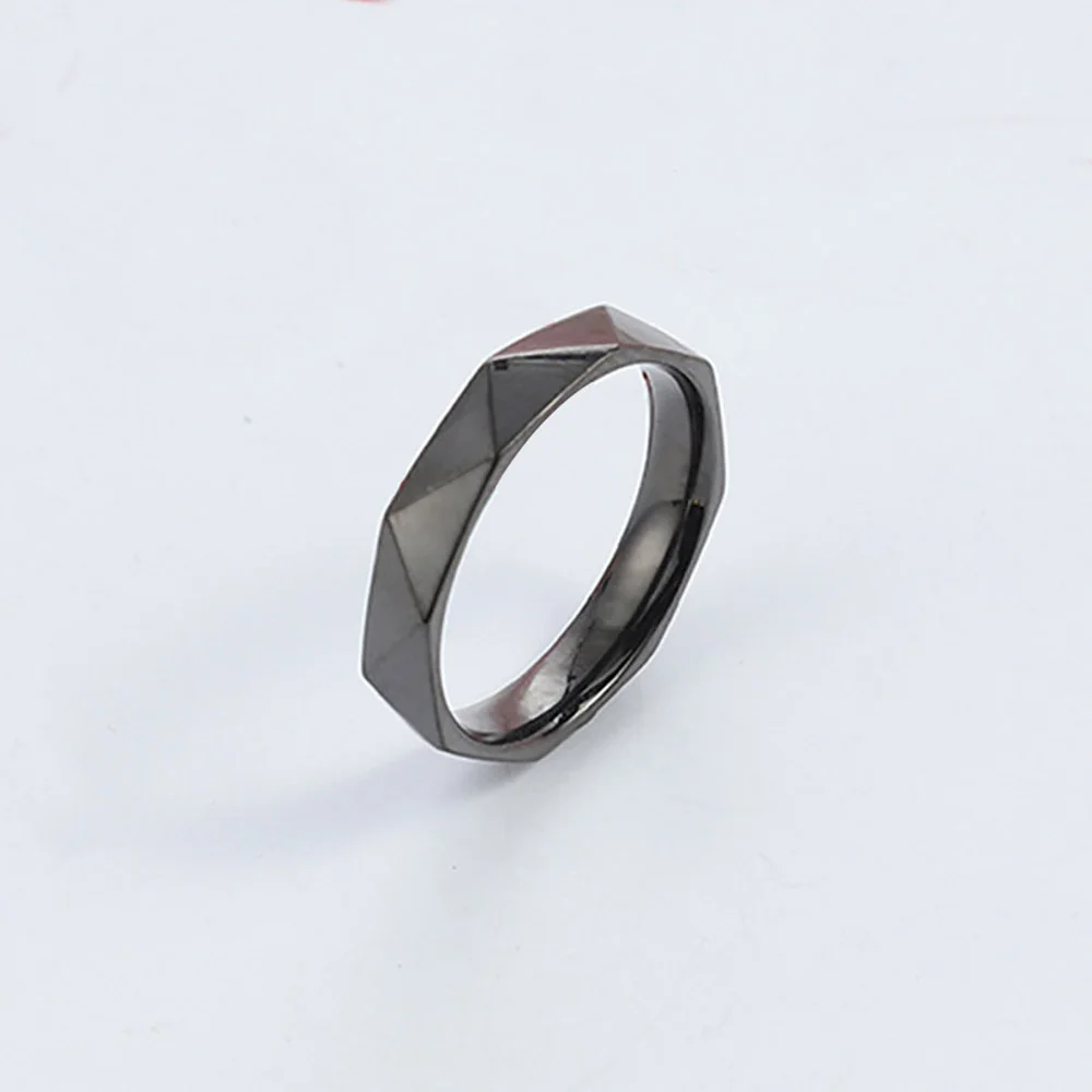 Ins Fashion Women Finger Rings Female Gold Color Stainless Steel Geometric Ring High Quality Statement Jewelry Anillos Mujer image 4
