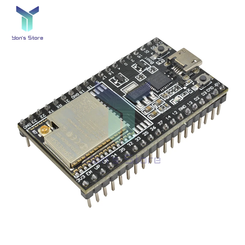 Newest ESP32-DevKitC Core Board ESP32 WiFi Blue tooth Development Board ESP32-WROOM-32D/ESP32-WROOM-32U with Antenna for Arduino