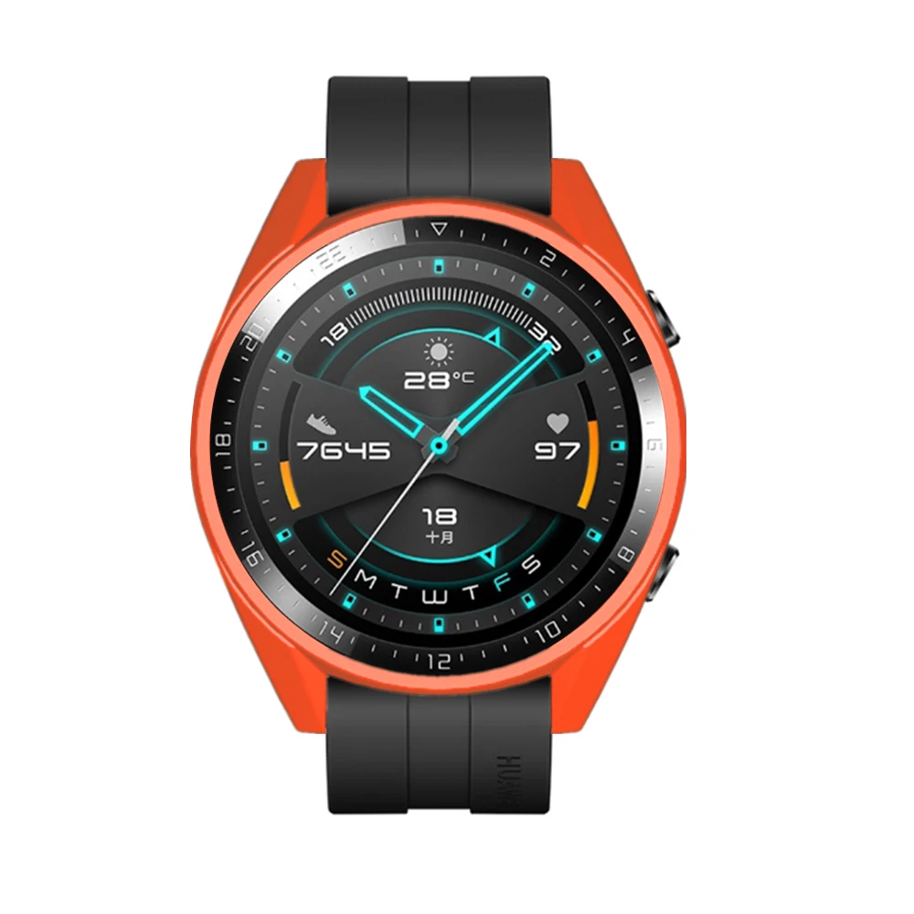 FIFATA TPU ซิลิโคนป้องกันกรณีสำหรับ HUAWEI WATCH GT/GT 2 สมาร์ทนาฬิกาสำหรับ huawei GT/GT2