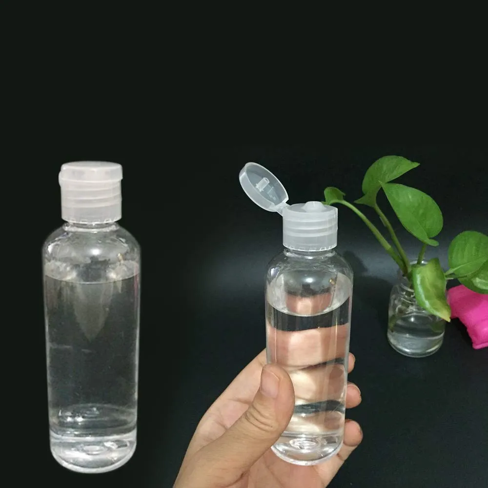 6PCS 100ml Travel Bottle Set And 2PCS Funnel Plastic Transparent Bottle Portable Refillable Bottle for Cosmetics Container 2020