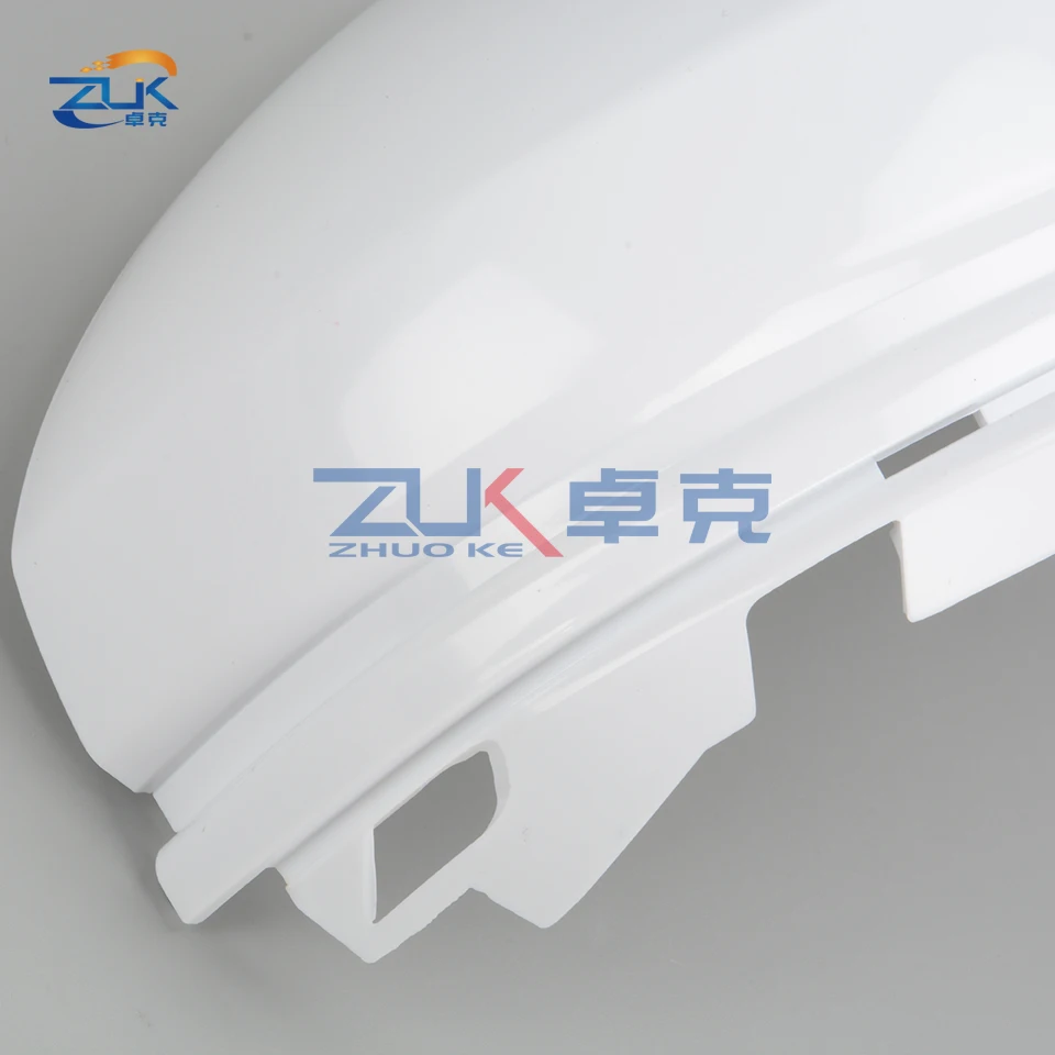 ZUK Car Exterior Door Rearview Side Mirror Cover Housing Cap For HONDA FIT JAZZ GK5 CITY GM6 2015-2021 Without Lamp Type