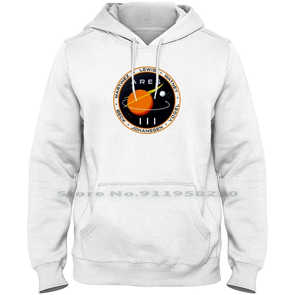 

Ares 3 Mission To The Martian Hoodie Sweater 6XL Big Size Cotton Mission Martian Video Music Movie Games Tage Miss Age Art Ian