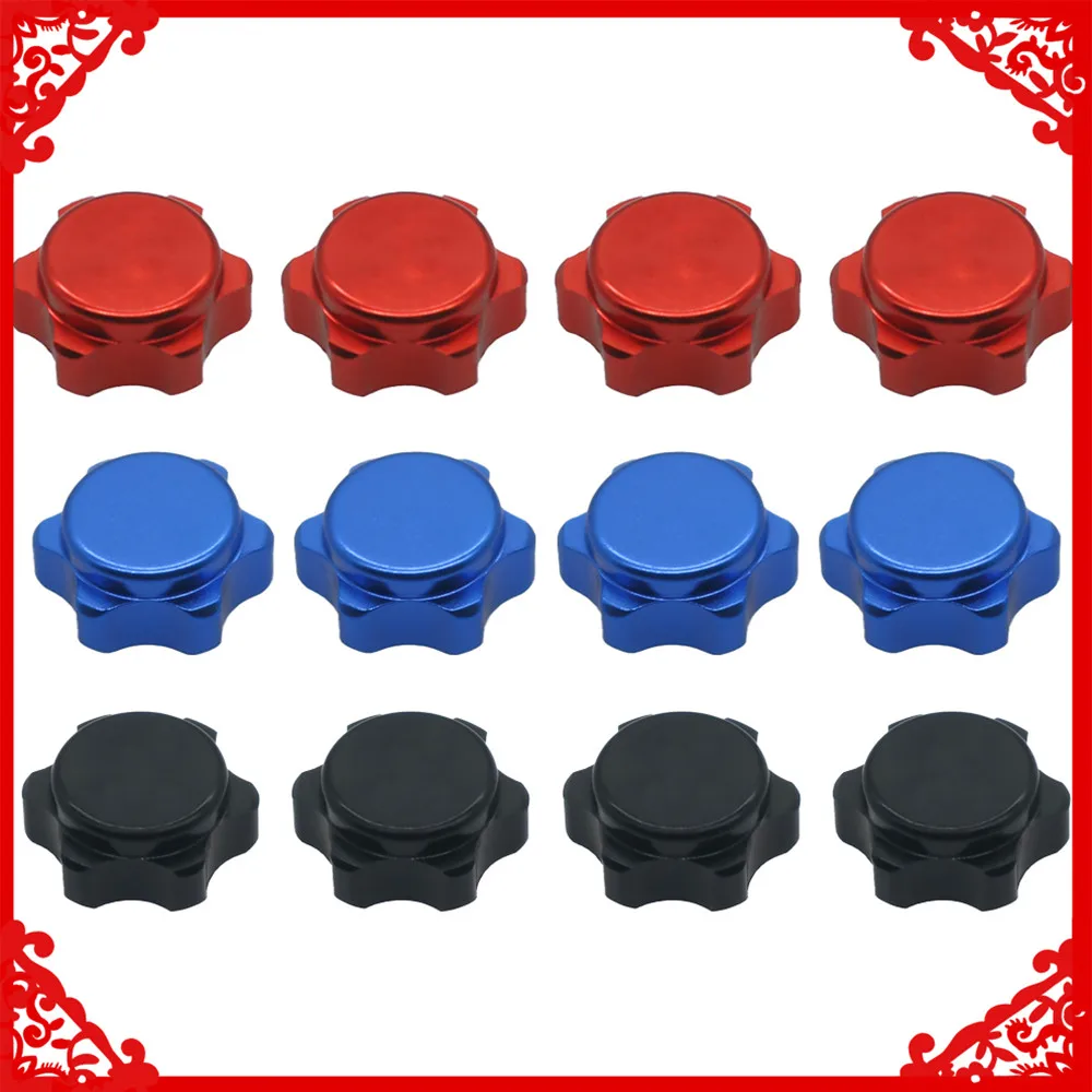 4 PCS/set alloy wheel nut 17mm thread 1.0 for 1/7 Arrma 6s Notorious Kraton Outcast Typhon Talion Infraction Limitless Felony