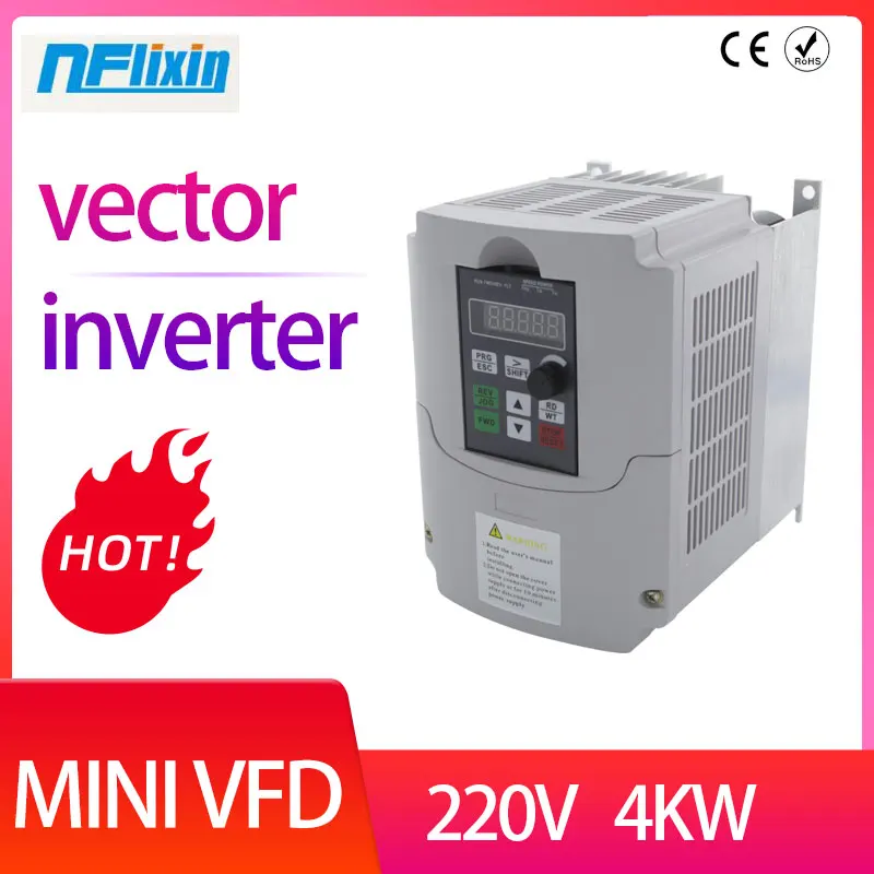 1 قطعة 2KW 3HP مرحلة واحدة محلو التردد المتغير محرك العاكس VSD VFD العالمي سرعة المحرك PWM التحكم العاكسون Mayitr
