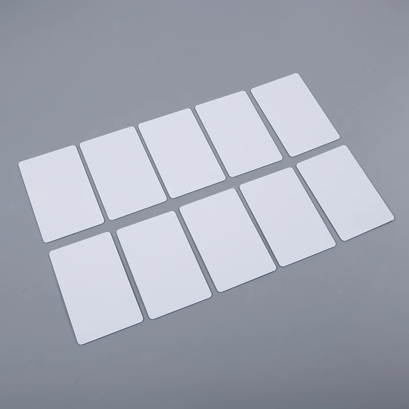 10Pcs NFC Card Set 13.56MHz NTAG215 Rewritable Blank PVC Blank NFC Game Proximity Card For Amiibo NFC Enabled Phone Devices