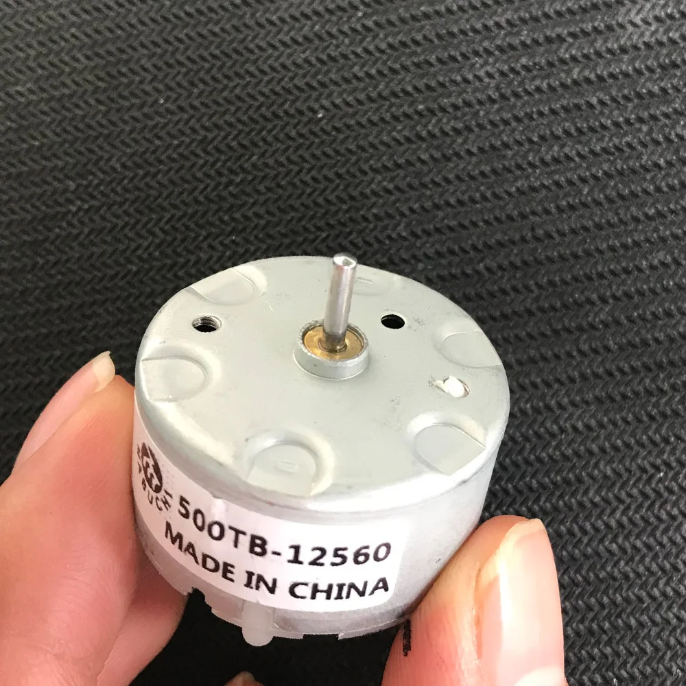 DC Motor RF-500TB-12560 DC 6V 12V 24V  Electric Motor for Alarm Bell Fragrance Machine Blender Mixer 500 Motor Home Appliances