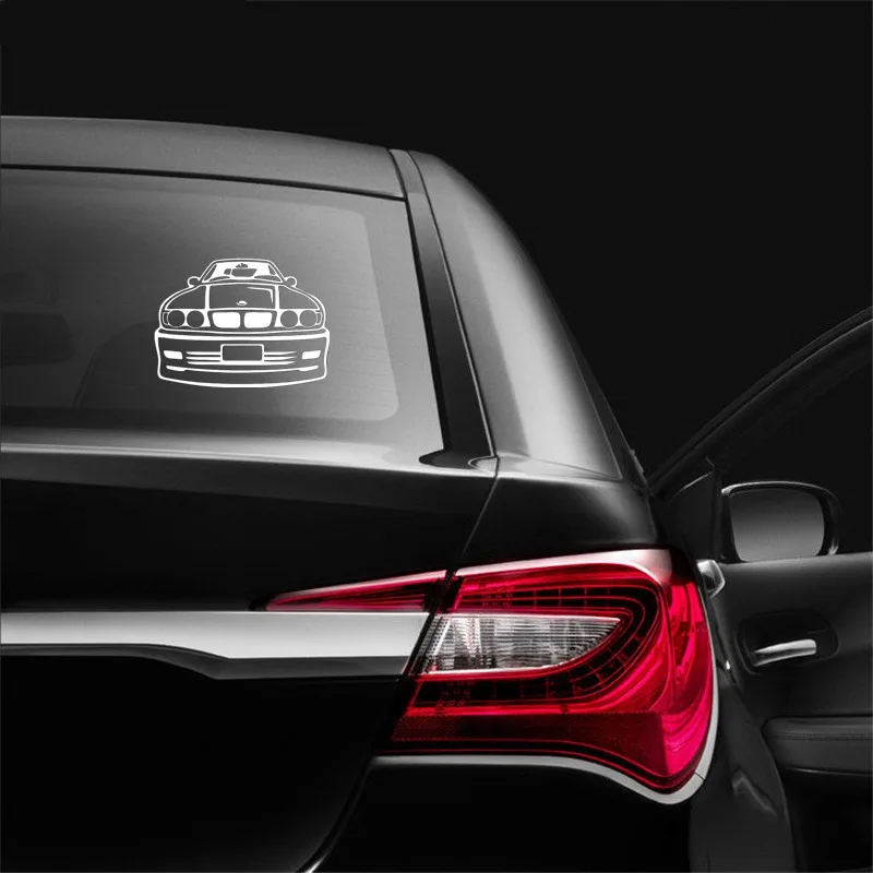 Three Ratels TZ-777 12*16.2cm 1-5 Pieces Car Sticker For Bmw E34 Auto Sticker Car Stickers Removable