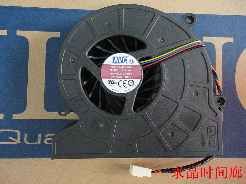 

AVC BASB1120R2U P001 DC 12V 1.0A 4-Wire Server Baer Fan