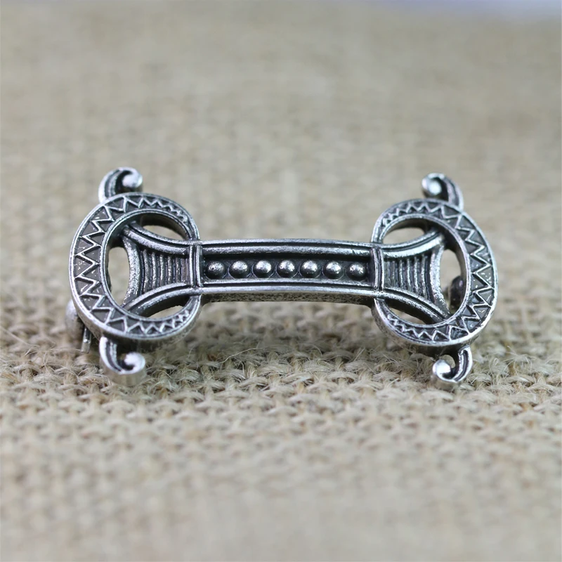 Alloy Enamel Jewelry Fibula Brooches Legendary Vikings Amulet Sweden Fibula Set Pins Viking Women Brosch