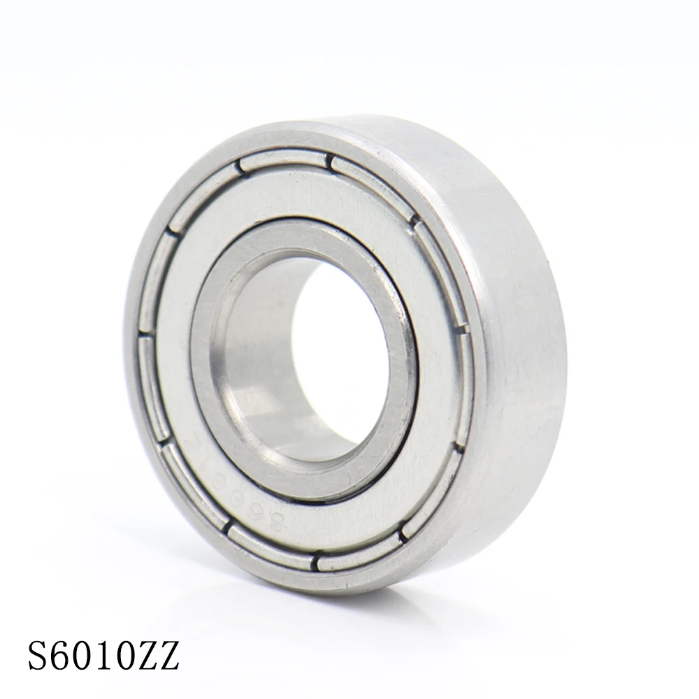 S6010ZZ Bearing 50*80*16 mm ( 1PCS ) ABEC-1 S6010 Z ZZ S  440C Stainless Steel S6010Z Ball Bearings