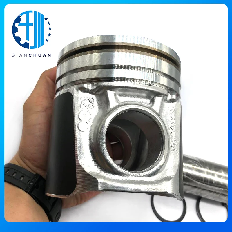 

Pc400-5 Excavator Komatsu S6d125 Engine Piston 6151-31-2171 Suitable for Loadable Excavators Piston Rings Frame Am6 Cylinder