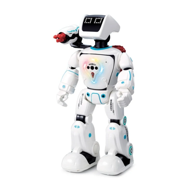 Hydro-electric Hybrid Smart Robot toy Intelligent voice Conversation Gesture Sensing Battle Mode RC Robot Toys for children gift