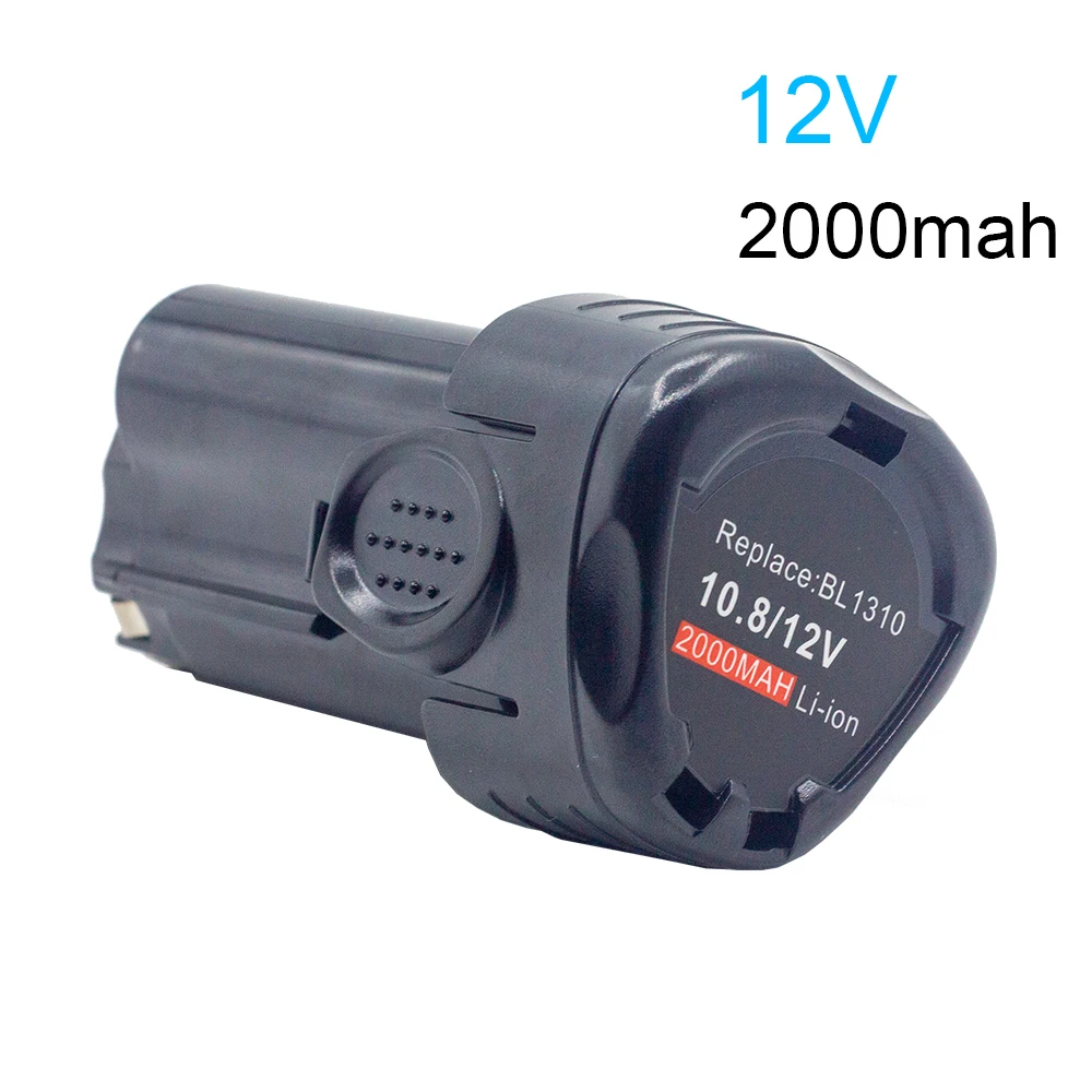 

B & D 12V 2000Mah BL1110 BL1310 BL1510 LB12 LBX12 LBXR12 BDCDMT112 EGBL108 EGBL108KB Power Tool Battery 10.8V 2.0Ah Li-Ion