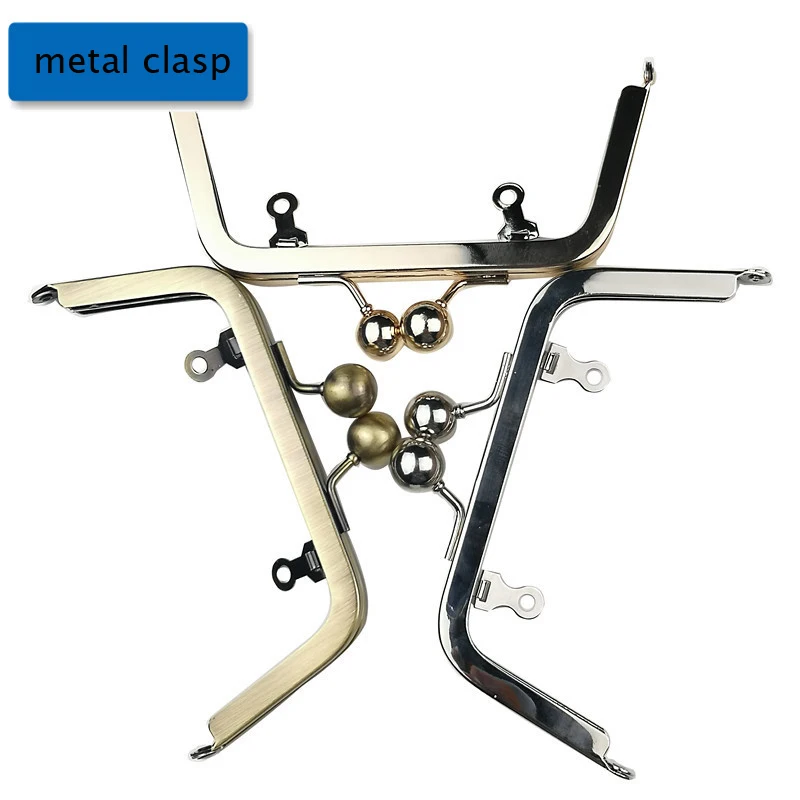 14cm screws fixed amount women DIY bag making metal clasp kiss buckle purse frame 5pcs/lot