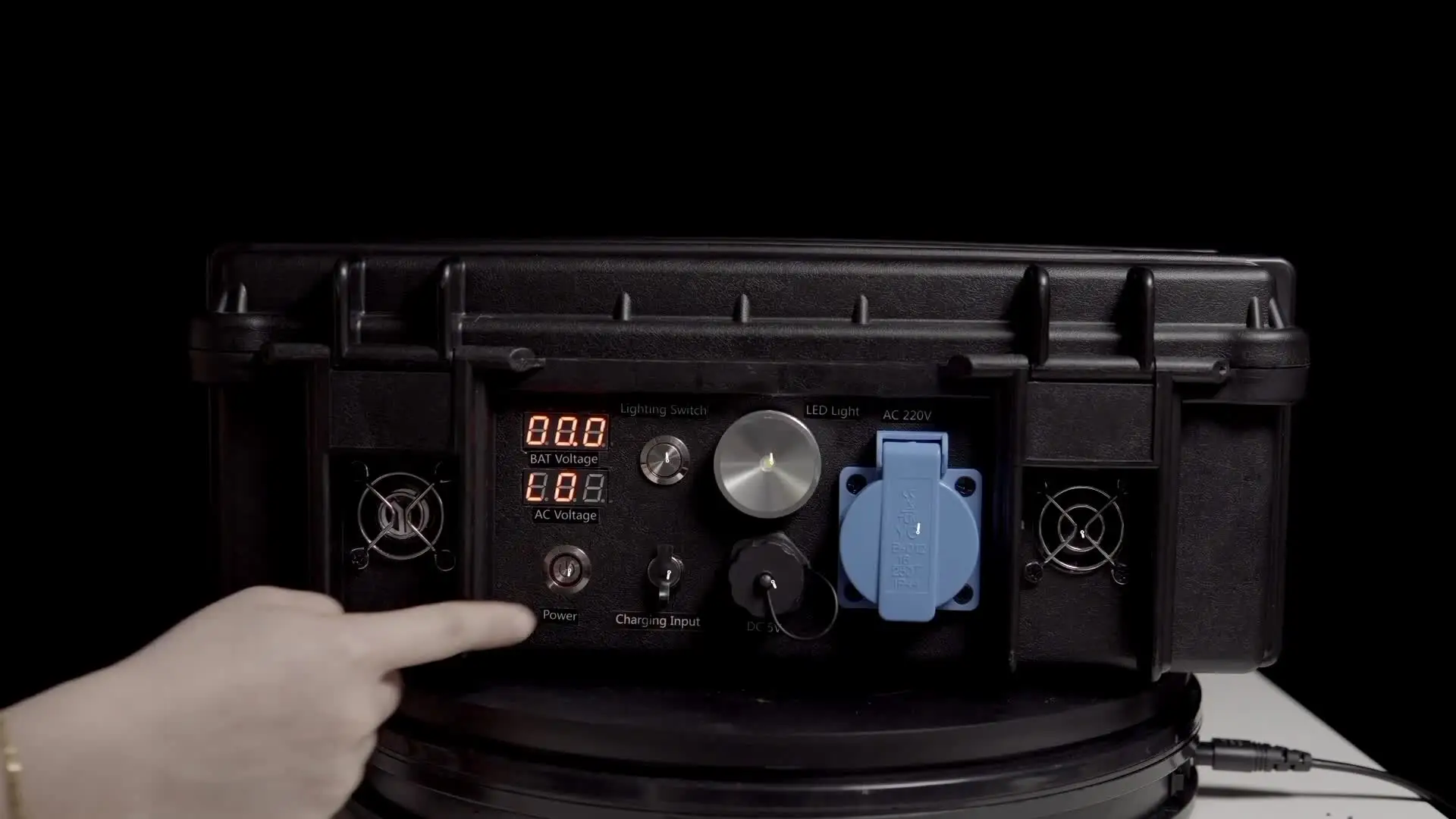 1000W Off Grid Alle In Einem Solar Powered Tragbare Generator mit MPPT Solar Ladegerät und Lithium-Batterie für RV camping Angeln