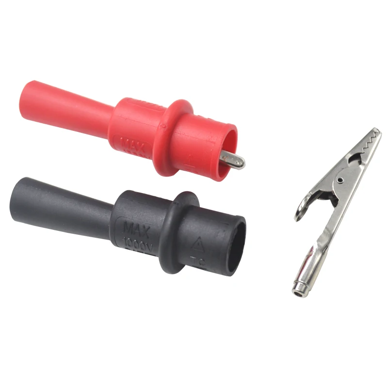 UNI-T UT-C05A/C05B Threaded bore/Straight holeAlligator Clip For UT81B UT81C Oscilloscope Multimeter Test Accessories