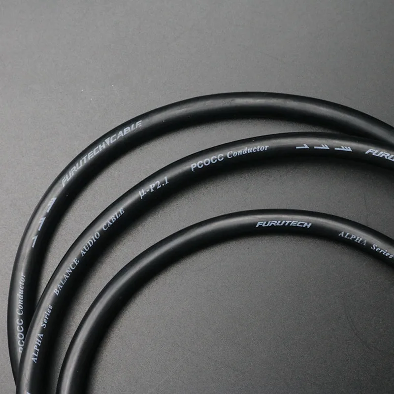 FURUTECH μP2.1 PCOCC balanced cable DVD signal cable fever audio amplifier RCA audio cable