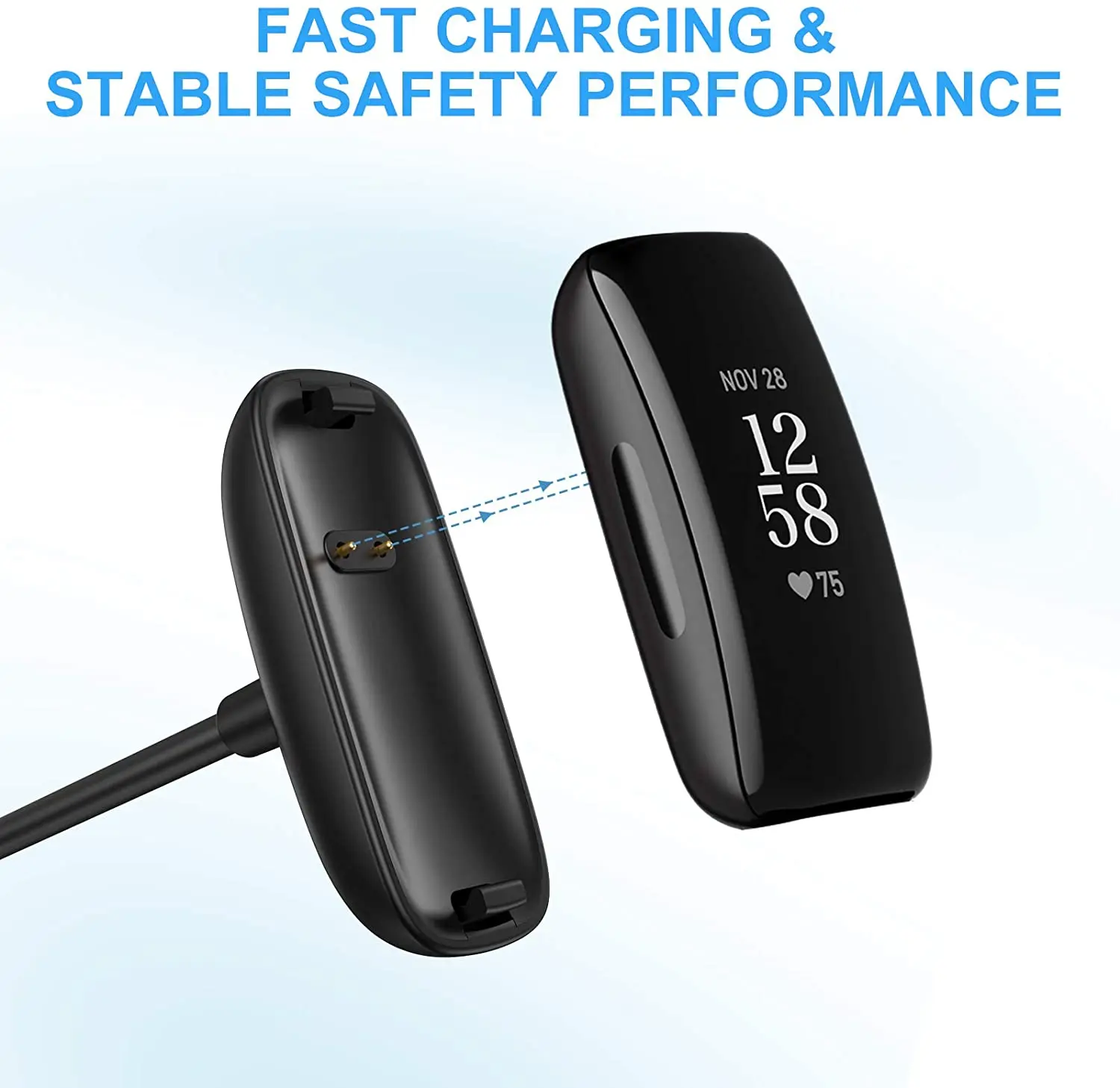 1m Uhren ladegerät für Fitbit Inspire 2 / Inspire3 Smart Watch USB-Ladekabel adapter für Fitbit Inspire/ Inspir-Ladegerät