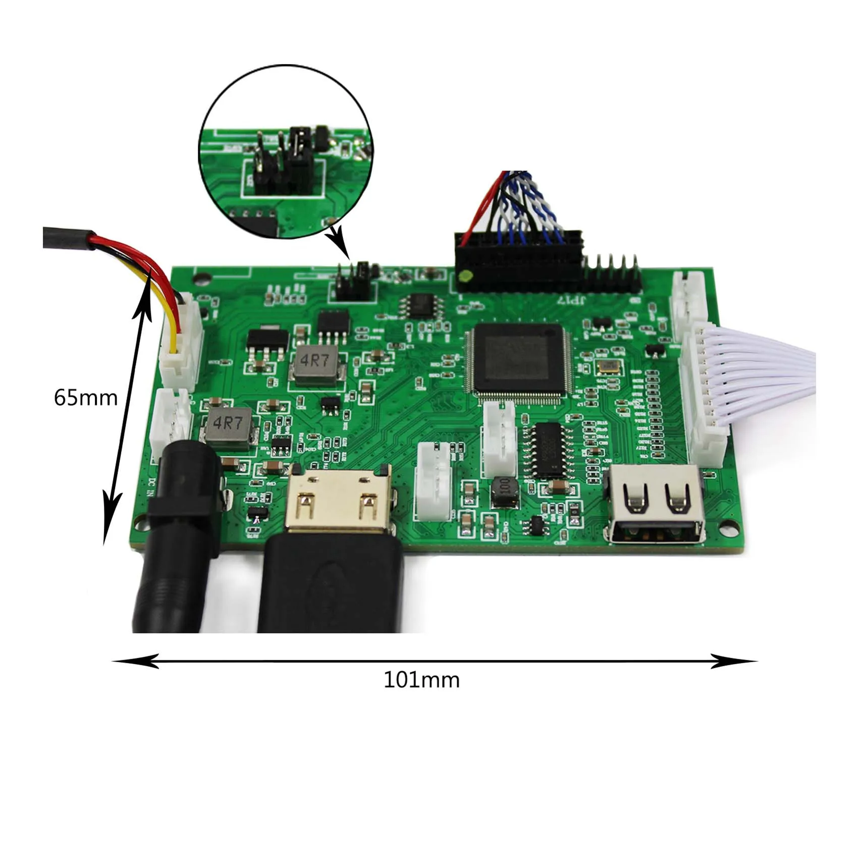 15 "DV150X0M-N10 1024X768 15นิ้วแบบเต็มหน้าจอ LCD HD-MI.USB อัตโนมัติปรับความสว่าง Driver บอร์ด