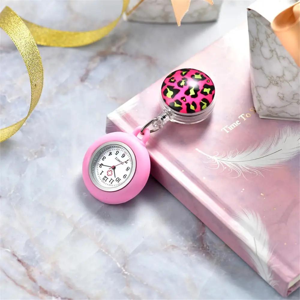 LANCARDO 2021 wysokiej jakości pielęgniarka zegarek kieszonkowy zegarki dla dziewczyn silikonowy zegarek dla pielęgniarki broszka tunika zegarek Reloj de regalo Dropship
