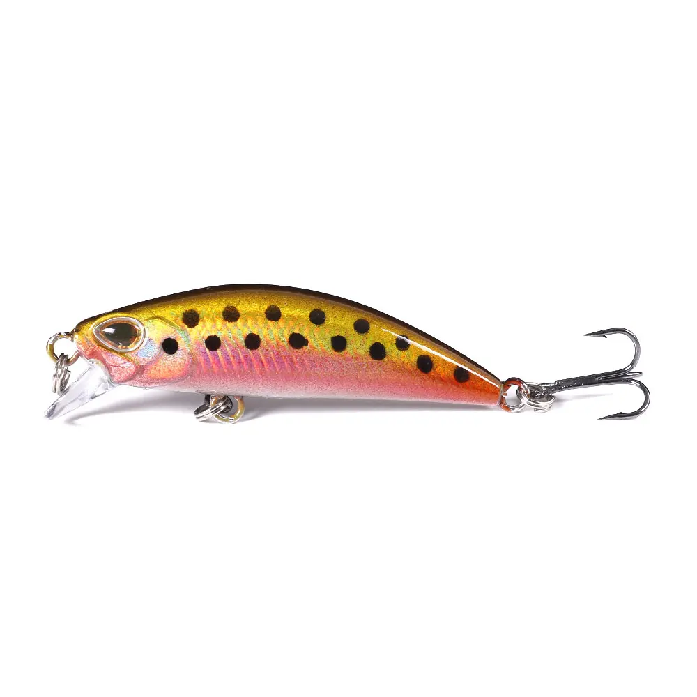 1 Stück 5,8 cm 4,9 g Pesca Jerkbait Köder Sinkender Minnow Angelköder Harter Köder Schwarzer Minnow Wobbler Angelzubehör