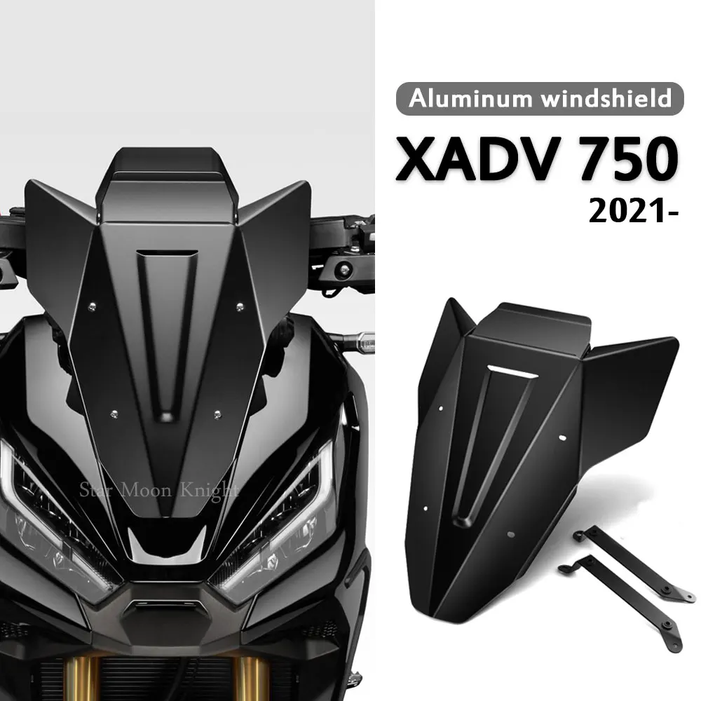 

For Honda XADV 750 X-ADV 750 X ADV xadv750 2021 - Aluminum Windshield Windscreen Wind Shield Deflectore Motorcycle Accessories