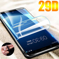 Case Cover For Meizu Pro 7 Screen Protector Explosion-proof Hydrogel Film FOR meizu Pro 7 plus Not Tempered Glass