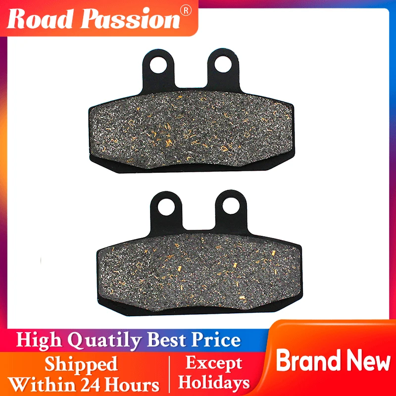 Road Passion Motorcycle Rear Brake Pads For MOTO GUZZI 750 V7 Special Stone Racer Carbon Limited Rough V85TT V9 Bobber Roamer