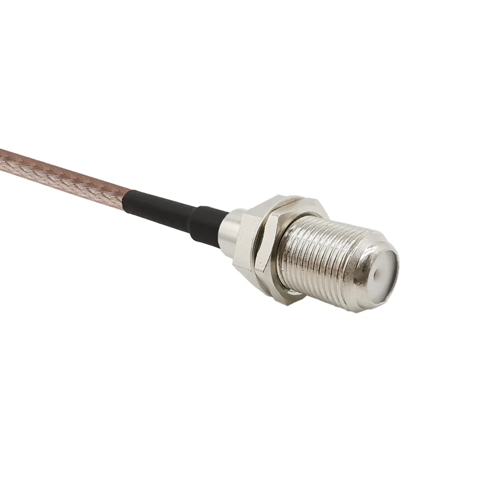 Adaptateur RF connecteur F vers SMA mâle, 50 pièces, câble F femelle vers SMA mâle RG316 en queue de overpour amplificateur d'antenne