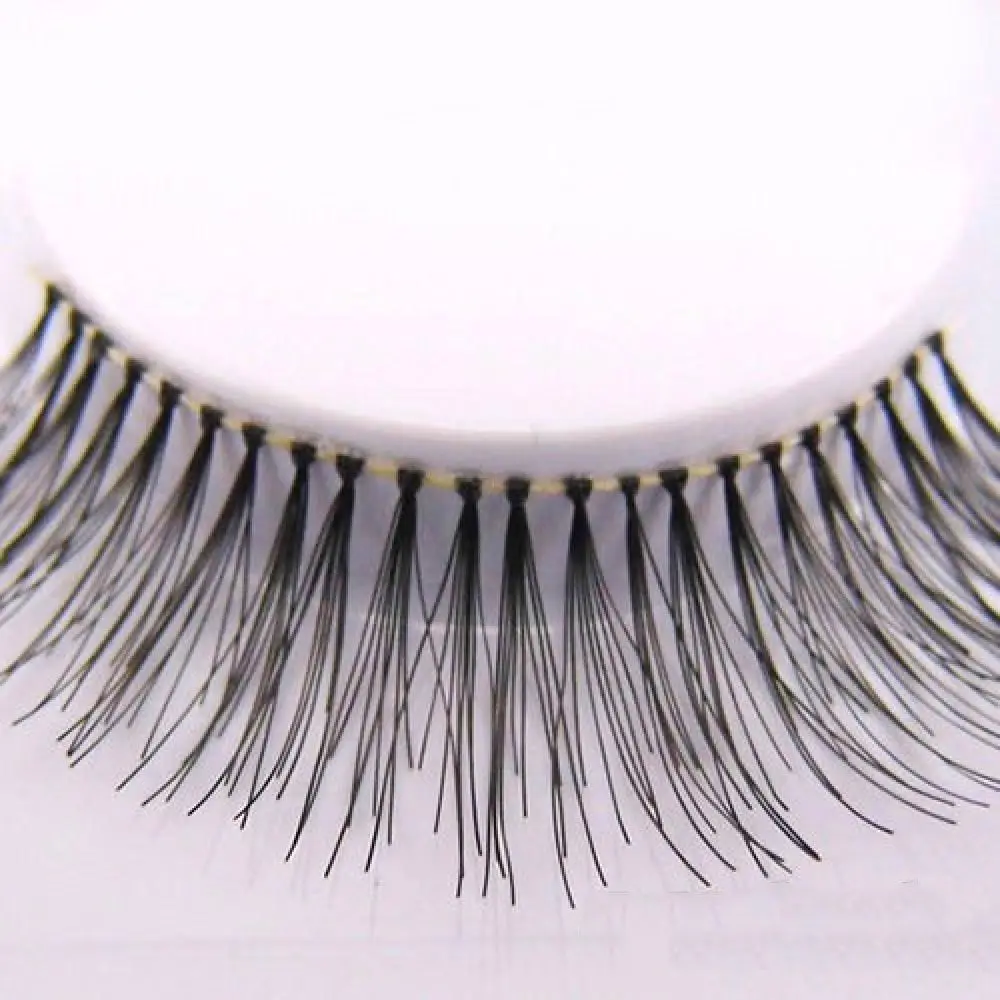 5 Pairs Makeup Natural Cross Handmade Black Eye Lashes Extension False  Eyelashes