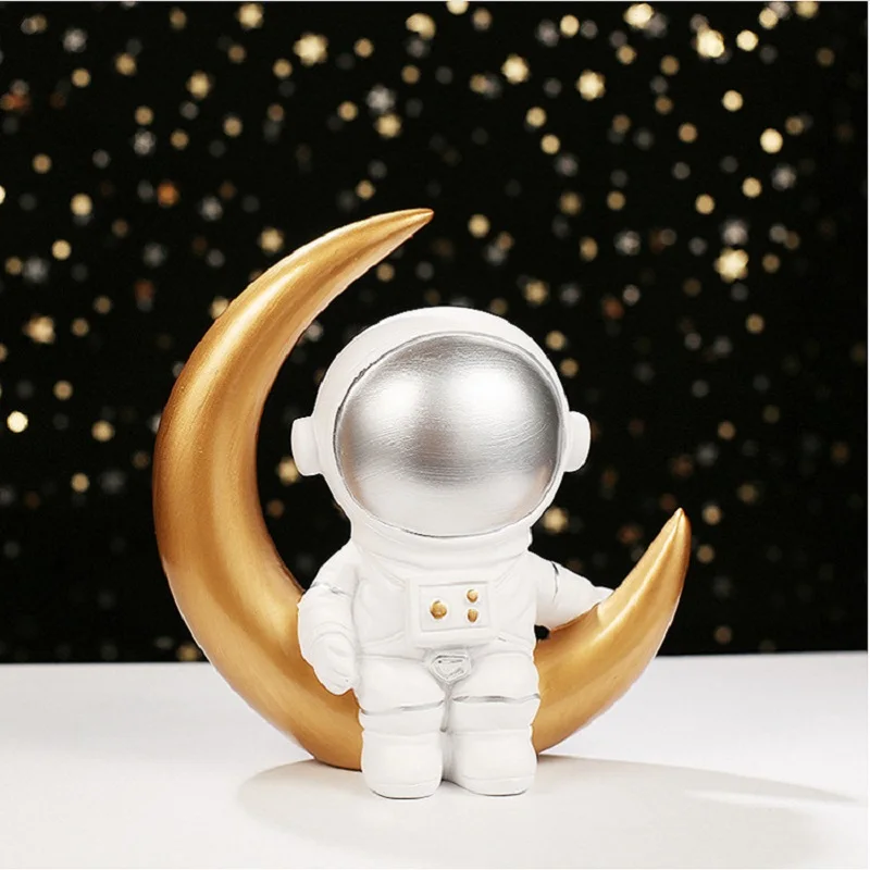 Astronaut  creative decoration astronaut doll resin furnishings gift home ornaments Car interior decoration photography props