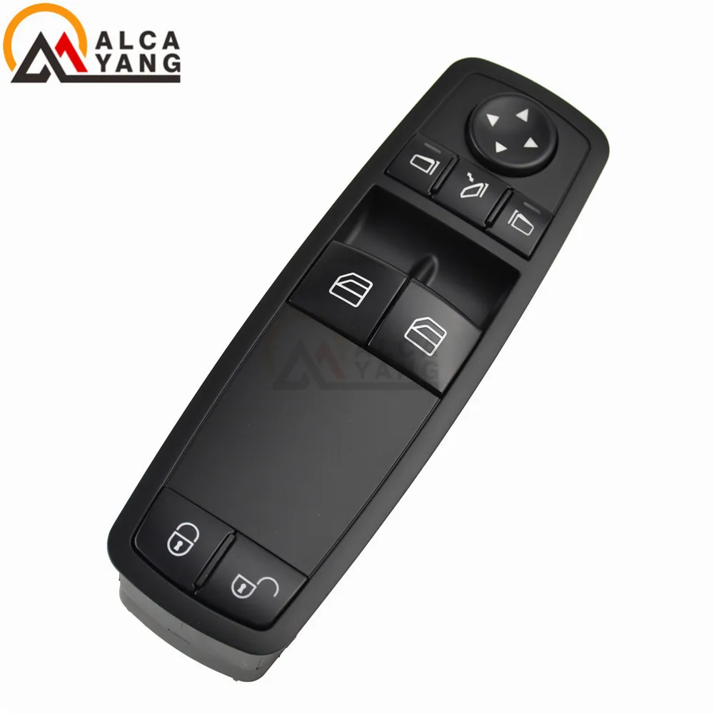 Malcayang NEW High Quality Door Window Mirror Master Switch fit For Mercedes A1698206810 A 169 820 68 10 1698206810