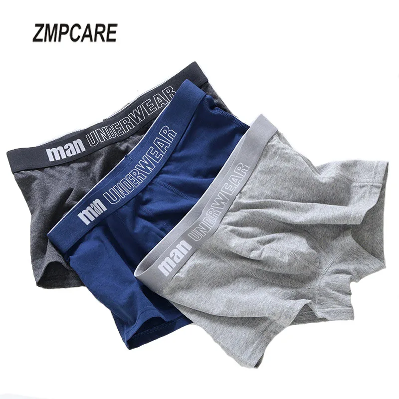 Men's Boxer Shorts Sexy Mens Panties Cotton Underpants Mens Trunks Underwear U Convex Mid Rise Big Size Calzoncillos Hombres 3xl