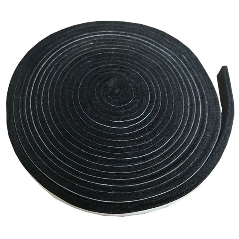 Carbon Fiber Felt Strip BBQ Barbecue Sealing Strip Black High Temperature Fireproof Insulation Barbecue Sealing Strip