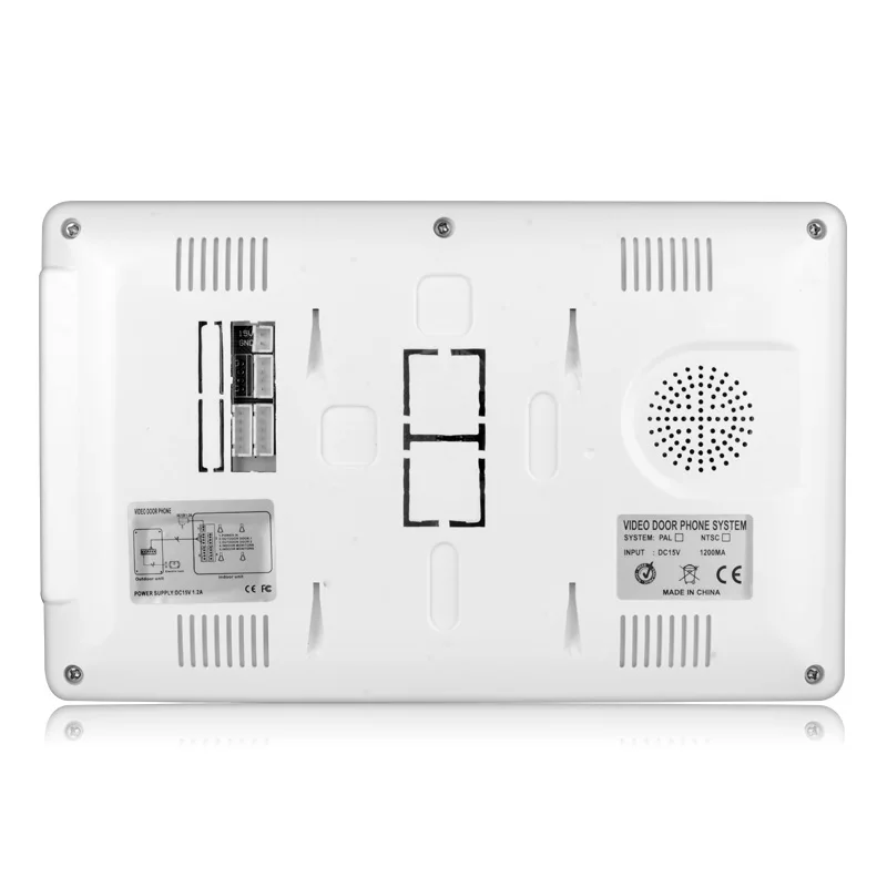 Kit de sistema de intercomunicación de vídeo para puerta, timbre con cable, panel para llamada a prueba de lluvia, cámara IR par