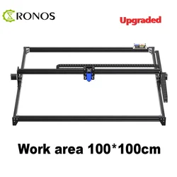 NR MAGAZYNIE! Obszar roboczy 100cm * 100cm, 10W laserowa maszyna CNC, pulpit DIY fioletowa maszyna do grawerowania laserowego obraz drukarka CNC