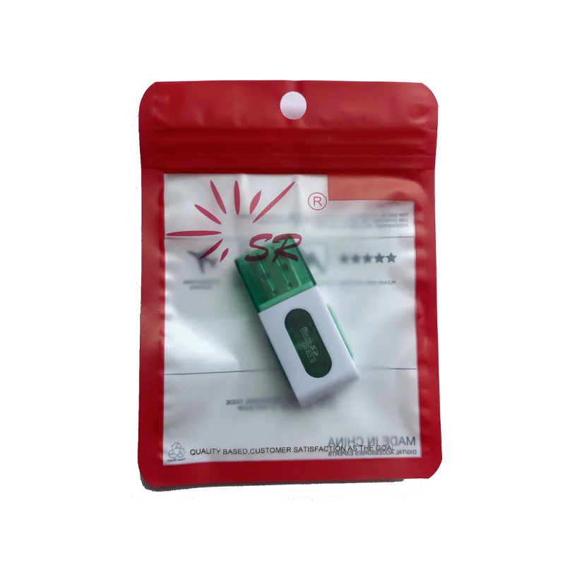 SR Elves Mini 4 Colors USB Card Reader 2.0 Adapter Flash Drive for Tablets Laptops Support Micro SD TF 64GB Memory Card