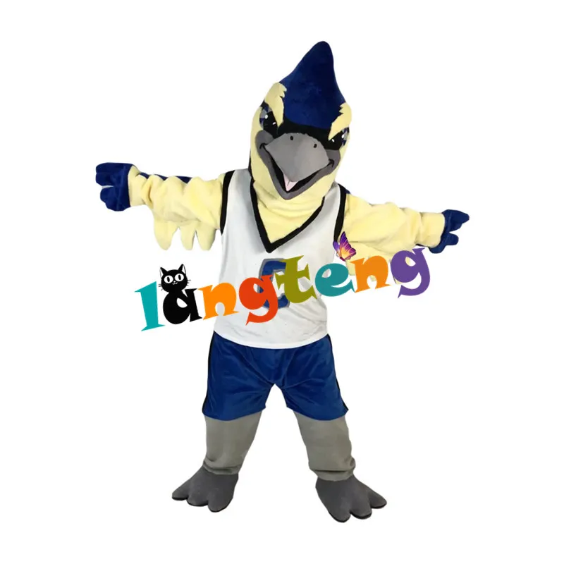 947 Eagle Bird Hawk Falcon Mascot Costume Theme Mascotte Carnival Adult Kid Size Fancy Dress